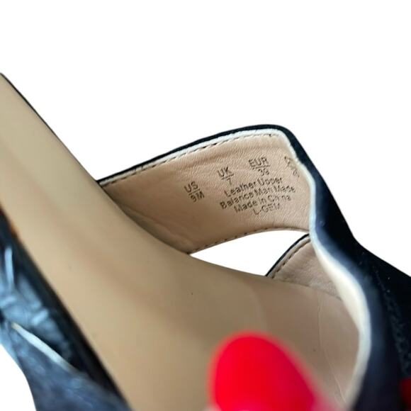 FRANCO SARTO Black Wrap Heels – Party Sandals, Size 9, EUC - Picture 7 of 7